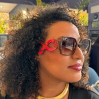 Lunettes de soleil en bois octobre rose VuDuSud - lunettes de soleil - lunettes en bois solaire femmes